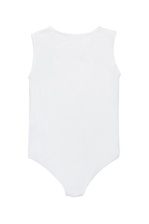 body in viscosa bianco MAISON MARGIELA KIDS | M60809MM05MM6100